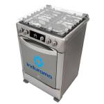 Cocina Indurama Ibiza Zafiro Croma 4 Quemadores Horno Autolimpiante Encendido Eléctrico