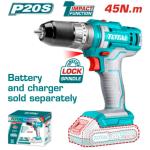 TALADRO PERCUTOR LI-ION 20V 45NM 08- 10MM 22500BPM - TIDLI201455