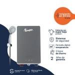Rotoplas New Compact Silver 6KW Terma Instantánea Digital Ahorro Energético Plateado