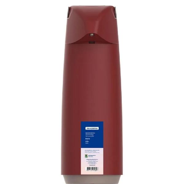 Tramontina Termo con Sifón 1.8L Acero Inoxidable Doble Pared Térmica
