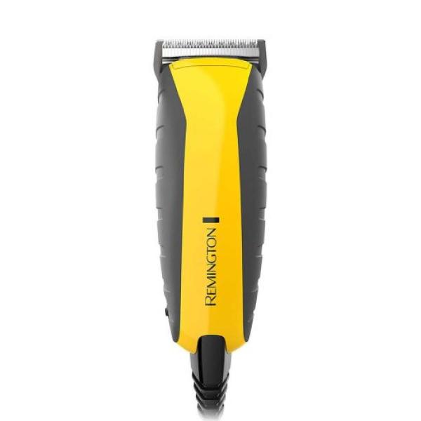 Máquina Cortar Cabello Remington HC5850 Cuchillas Titanio Recargable USB 5 Velocidades Amarillo