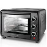 Horizon Horno de Sobremesa 22L 1500W Grill + Convección Termostato Ajustable Negro