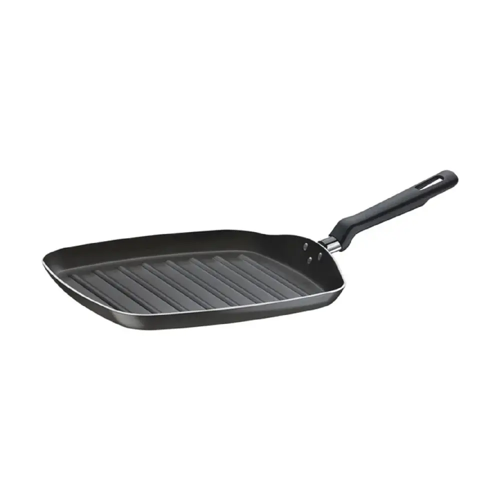 Tramontina Sartén Bifera 26 cm Versalhes Antiadherente Doble Capa Acero Inoxidable Negro -75145707