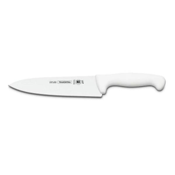 Tramontina 24609-084 Cuchillo Carnicero 14cm Acero Inoxidable Blanco Hoja Recta y Afilada