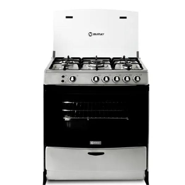 Miray Menta Plus 5 Hornillas 18K BTU Encendido Automático Quemadores Sellados