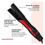 Revlon One Step RVDR5330NLA2 1100W Brillo Extremo Cabello Liso