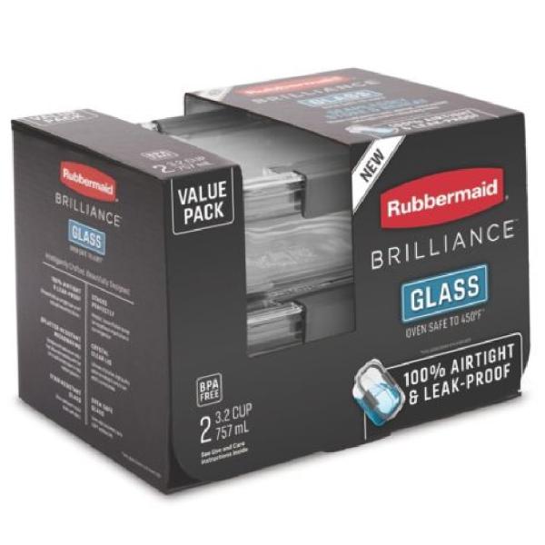Rubbermaid Tuppers 2118306 Set 2 Unidades Capacidades Diferentes Apta Congelador