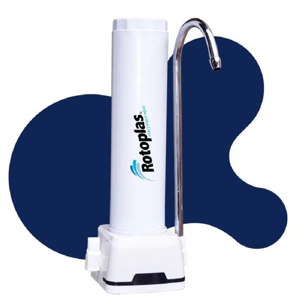 Rotoplas Purificador Special Sobre Lavadero 12L Filtración 3 Etapas Tecnología Hydropur Blanco