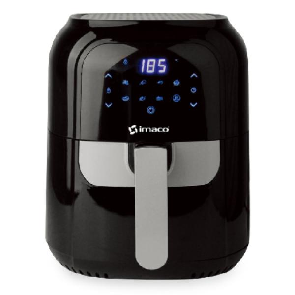 Imaco AF5514 Freidora de Aire Digital 4.2L 1400W 8 Funciones Pantalla Táctil Negro