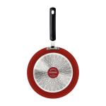 Tramontina Sartén Mónaco 26cm Inducción Antiadherente Titanio Rojo