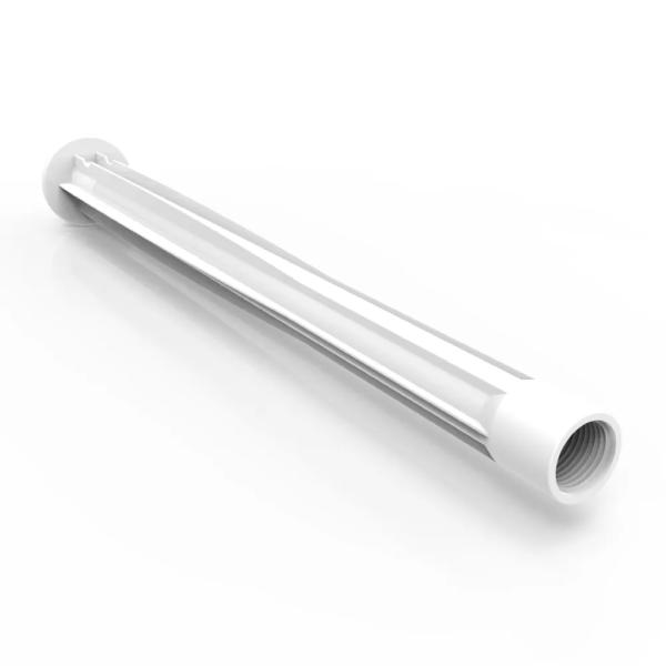 Rotoplas Brazo Ducha Aqua 1.2M Cromado Sistema Antigoteo Ahorrador Agua Cierre Suave