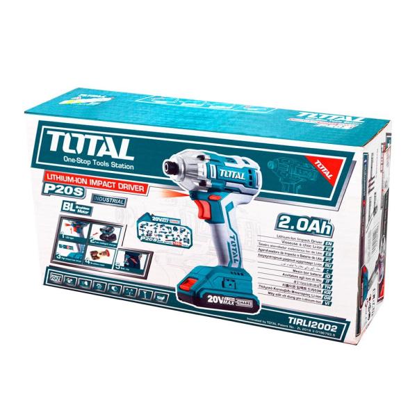 Makita Atornillador Impacto 20V Hex 6.35" 170Nm Brushless 3300BPM 2.0Ah Industrial