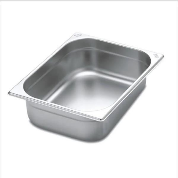 Bandeja Tramontina AC 1/2 GN Apta para Hornos y Congelación Uso Intensivo Cocinas Profesionales