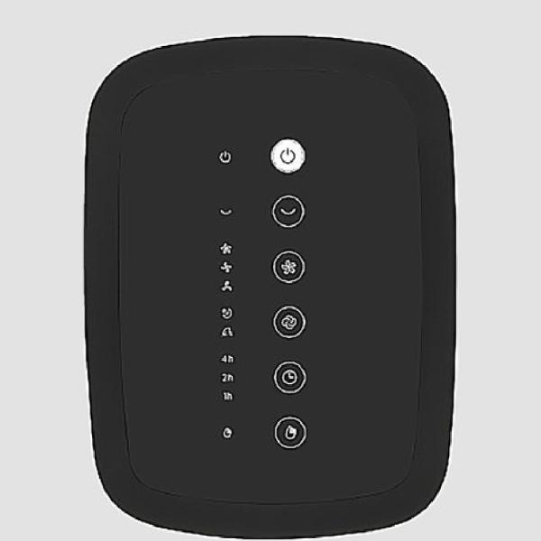 Sole Solair015 Enfriador de Aire 55W Portátil 3 Velocidades Bajo Consumo Blanco