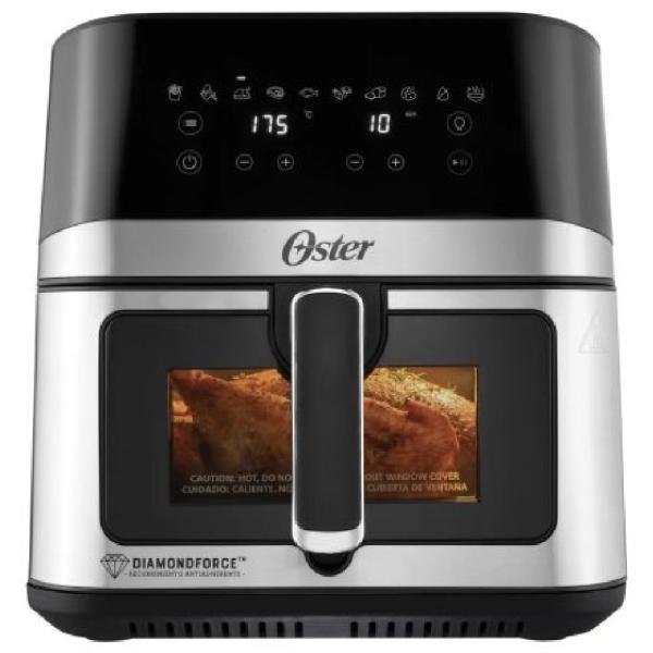 Oster BVSTKT8990 Hervidor Eléctrico 1500W Vidrio Templado Apagado Automático Negro