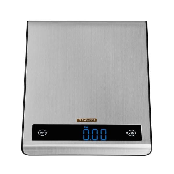 Balanza Digital Tramontina Adatto 5kg Función Tara Apagado Automático Plegable - 30169037