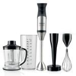 Taurus BAPI 1200 Plus Inox 1200W Batidora Inmersión Acero Inoxidable 5 Velocidades Negro