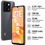 ZTE A55 128GB 4GB RAM Pantalla 6.75" Cámara 13MP Dual SIM Negro