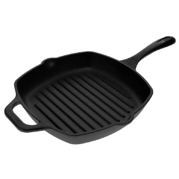 Sartén Grill Uysa 25 cm Rectangular 10x10 Hierro Fundido - 55145003