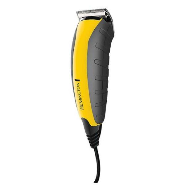 Máquina Cortar Cabello Remington HC5850 Cuchillas Titanio Recargable USB 5 Velocidades Amarillo