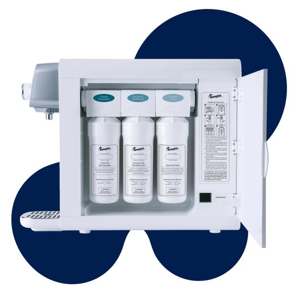 Rotoplas Purificador Alcalinizador Agua 5 Etapas Filtración pH Alcalino Tecnología Hydropur Blanco