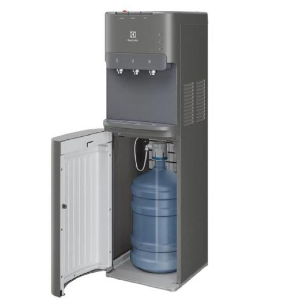 Electrolux ED30SR Dispensador de Agua 30L/h Sistema Oculto de Botellón Filtro Purificador Plateado