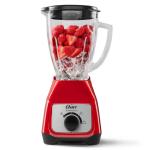 Oster Serie BLSTKAGRRD Licuadora 500W Vaso 1.5L Tecnología All-Metal Drive Rojo