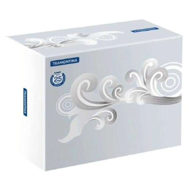 Tramontina Olla Alta Cocina 24cm 10L Triple Capa Antiadherente Acero Inoxidable-10116317