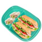 Set 10 Recipientes Rubbermaid con Separadores 887ml Resistente al Microondas Tapa Segura -2139162