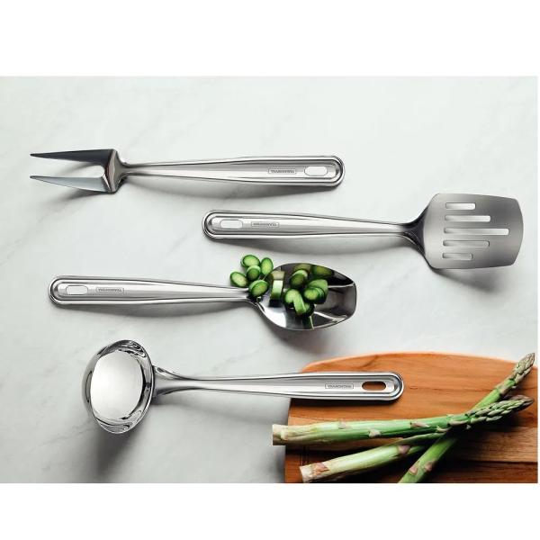 Set Cocina Tramontina Extrata 4 Pzas Acero Duradero Facil Limpieza Ideal Chef - 10390089