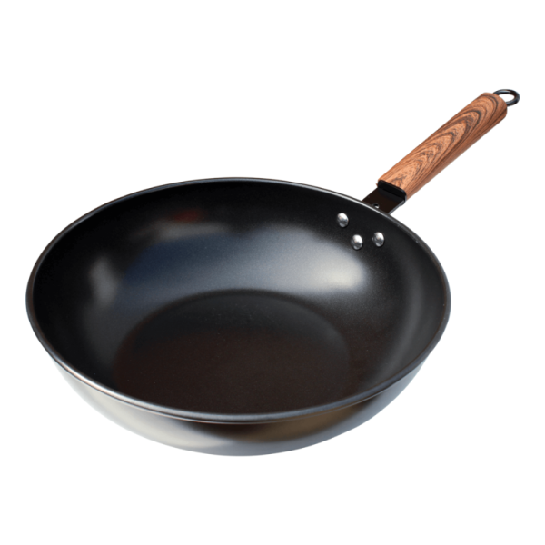 SA Sartén Wok Profesional No26 32cm Revestimiento Duradero Antirayaduras Distribución Uniforme de Calor
