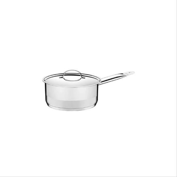 Tramontina Professional 14cm 1.1L Triple Fondo Acero Inoxidable Tapa Plana Plateado