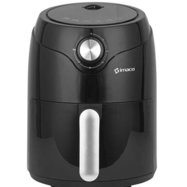 Imaco AF1880 Freidora de Aire 2L 1400W Digital con Timer Ajustable 80-200°C Negro