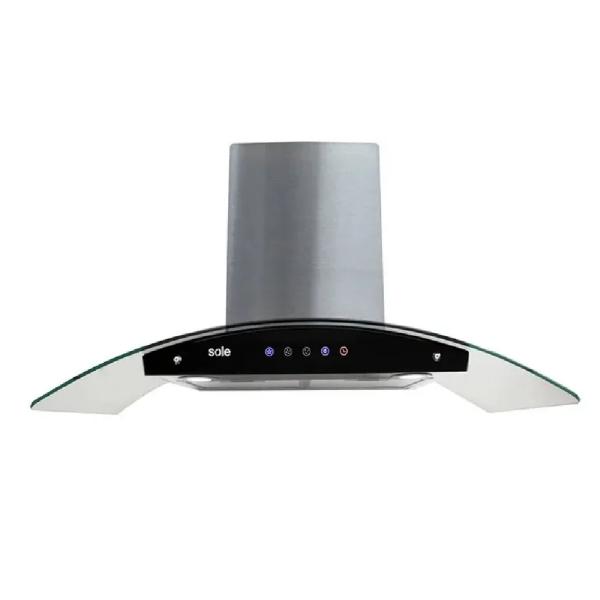 Sole TURE84CO Campana Extractora 90cm 650m³/h 4 Velocidades Acero Inoxidable