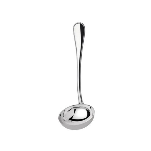 Tramontina Firenze Cucharón Mediano 18cm Acero Inoxidable 18/10 Mango Ergonómico Antideslizante Plata