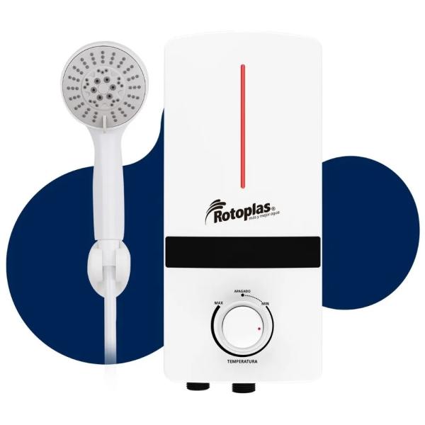 Rotoplas Spazio 5500W Calentador Eléctrico Automático Ahorro Energético Blanco