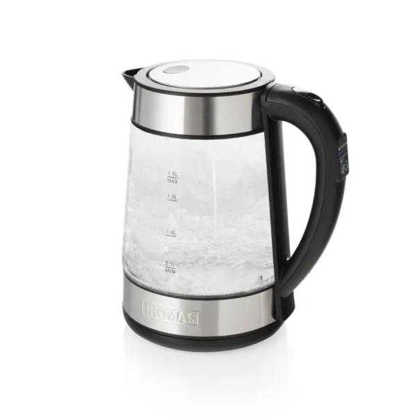 Thomas TH-6070 VI Hervidor Eléctrico 1.7L 2200W Acero Inoxidable Apagado Automático