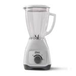 Oster BLSTKAGWRD Licuadora 550W 1.5L Vaso Vidrio 5 Velocidades + Pulso Blanco