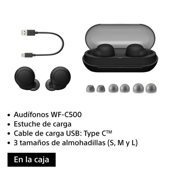 Sony WF-C500 Auriculares Inalámbricos Bluetooth 5.0 20h Autonomía Cancelación Ruido