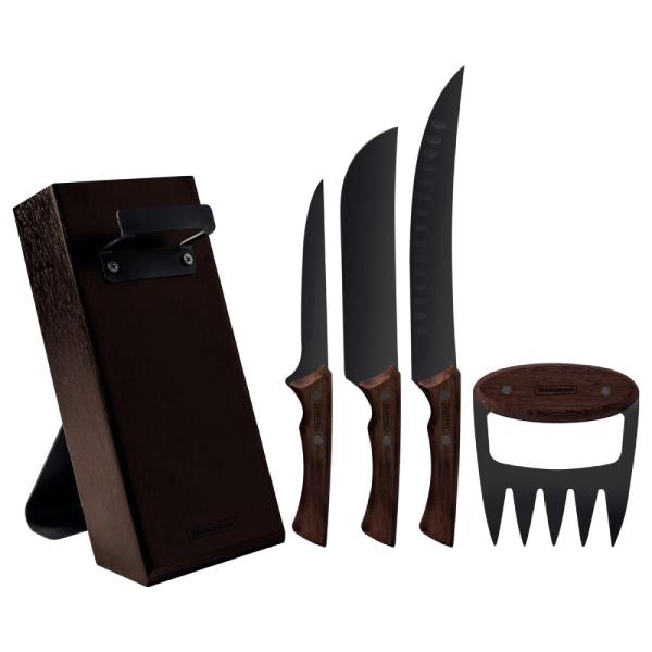 Kit para Asado Tramontina Churrasco Black de 5 Piezas - 22999045