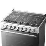 Oster PGSGMICA306HSSGM Cocina a Gas 30" 6 Quemadores Horno Grande Acero Inoxidable