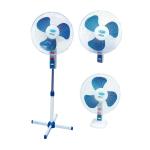 Alfano AL-1680 Ventilador 3 en 1 16" 60W 3 Velocidades Oscilación 90° Control Remoto Blanco