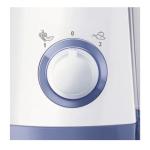 Philips HR1811/70 Extractor de Jugo 500W 2 Velocidades Sistema QuickClean