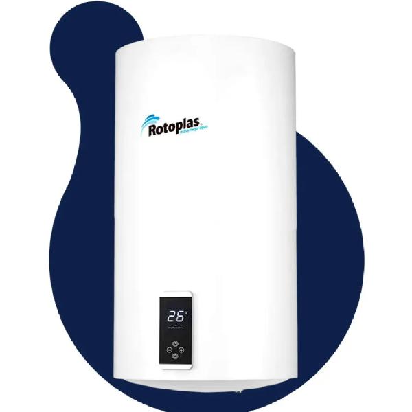 Rotoplas Digiterma 100L Terma Eléctrica Digital Ahorradora Blanca