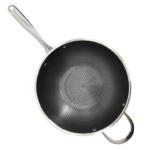 Oster Modessa 142500-01 Sartén Antiadherente 11" Plateada Base Resistente Apta para Todo Tipo de Cocinas