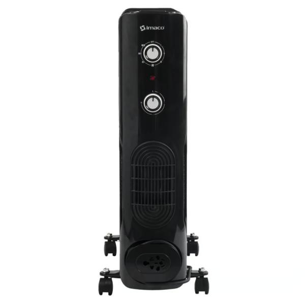 Imaco Termoradiador OFR11NK 11 Celdas 2500W Calefacción Rápida 30m² Negro