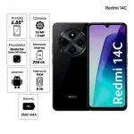 Celular Xiaomi Redmi 14C 256GB, 8GB RAM Expandible, Dreamy Purple