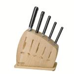 Tramontina Century Juego de Cuchillos X6 con Taco de Madera - Acero Inoxidable 18/10 - 10390093