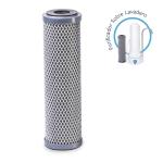Rotoplas Cartucho Purificador Agua 10L Filtro Sedimentos Carbón Activado Elimina Bacterias - 300002