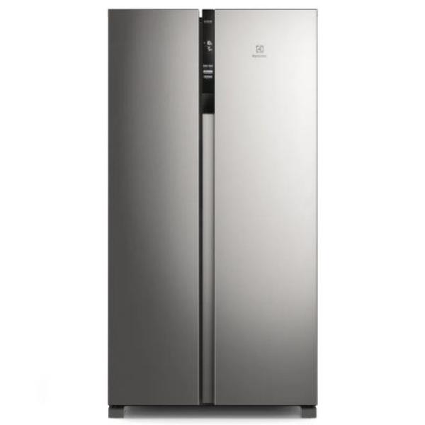 Refrigeradora Electrolux 517L Side by Side ERSA53V2HVG Organización FlexSpace Control Digital
